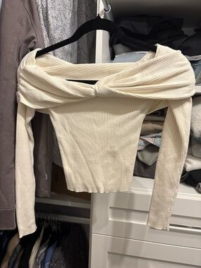 Abercrombie Off the Shoulder Sweater